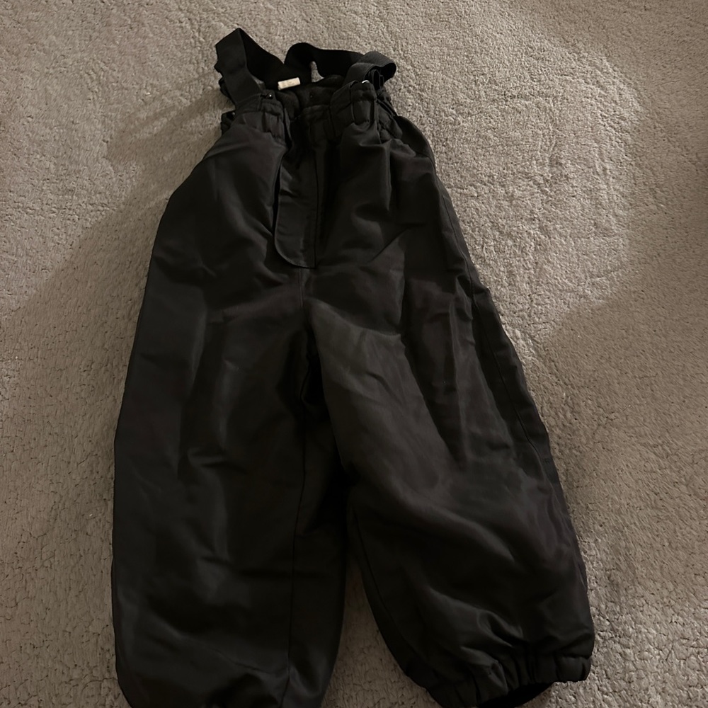 Used HM snow pants suspenders